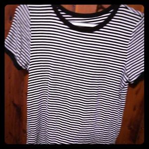 Small American Eagle black white crop soft & sexy